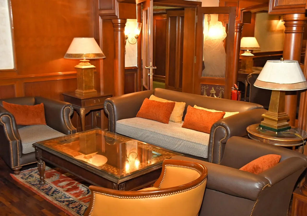 Lounge aboard the Royal Princess Nile Cruise Nile cruise